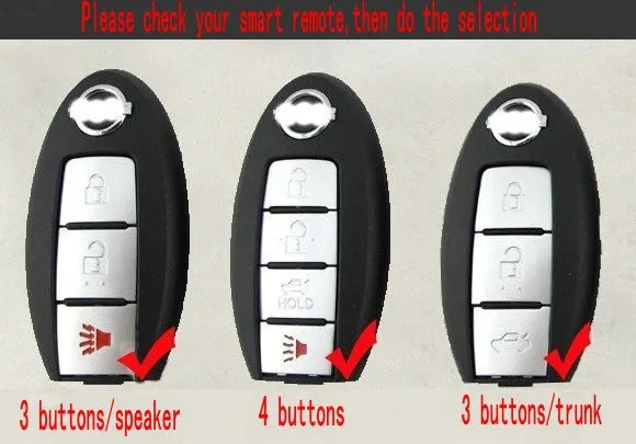 Кожа дистанционного Управление случае ключ для Nissan Qashqai Sentra X-Trail Murano Sentra Брелок чехол для автомобиля Infiniti основные аксессуары