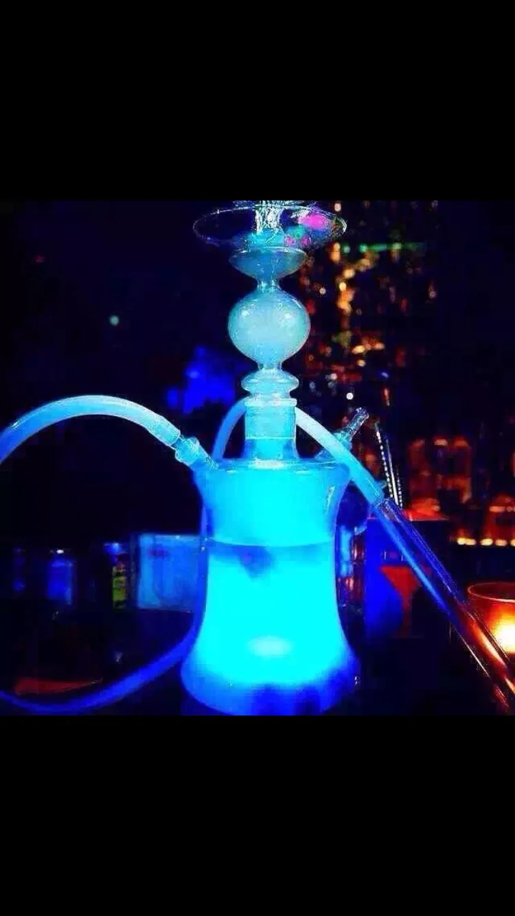 Hookah Tips Glass Bowl Hookah Large Bottle Silicon Shisha Hose Pipe