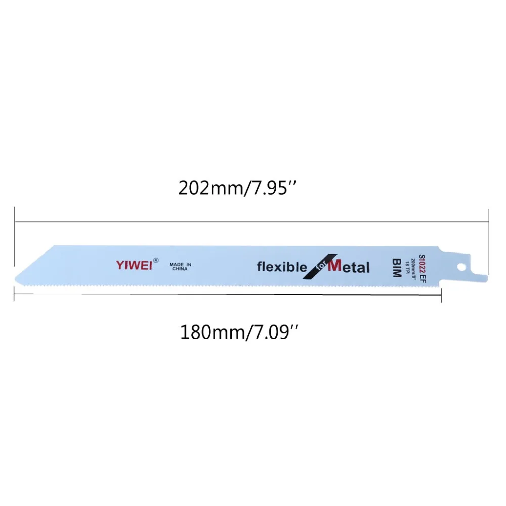 5 шт. S1022EF BIM 202 мм " сабельные пильные диски набор гибких для металла