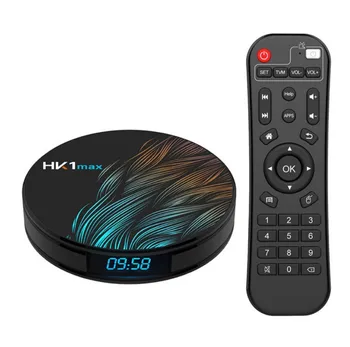 

HK1max Android 9.0 2.4G/5G Wifi BT 4.0 RK3328 Quad Core 4K 1080P 2GB/16GB 4GB/32GB 4GB/64GB Full HD Smart TV Box Set-Top Box