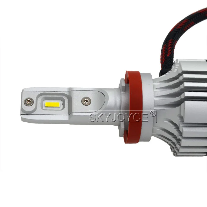 1 Set Car LED Headlight Kit F2 H4 H7 H1 H11 HB3 9005 HB4 9006 LED Bulb 72W 12000LM CSP Chips Turbo Fan 6500K Auto Headlamp Bulbs (13)