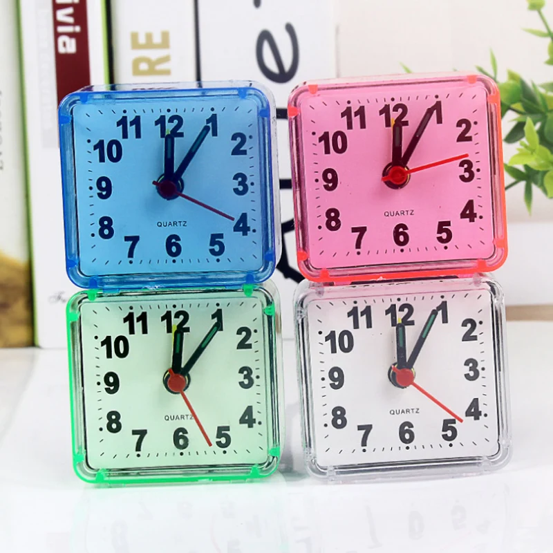 1PC Square Small Bed Alarm Clock Transparent Case Compact Digital Alarm Clock Mini Children Student Desk Table Clock 1PC Square Small Bed Alarm Clock Transparent Case Compact Digital Alarm Clock Mini Children Student Desk Table Clock