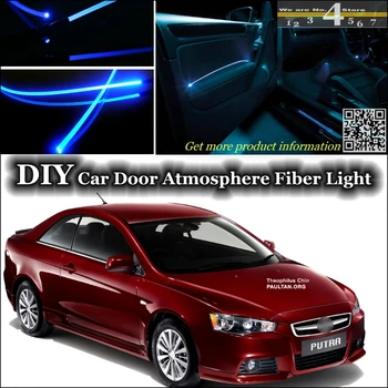 

interior Ambient Light Tuning Atmosphere Fiber Optic Band Lights For Proton Putra Inside Door Panel illumination Not EL light