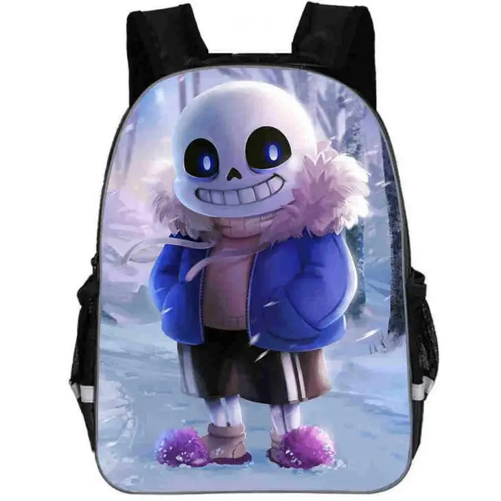 

Undertale Backpack Animal Galaxy Anime Sans Frisk FNAF Pokemon Women Men Casual Boys Girls School Bags Laptop mochila Bagpack