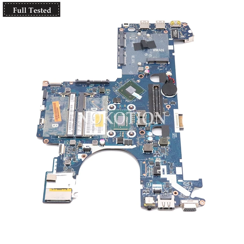 incredible  NOKOTION For DELL E6230 Laptop Motherboard CN-09G8F8 09G8F8 9G8F8 HM77 With SR0X8 I7-3540M CPU LA-7