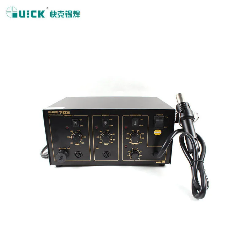 Многофункциональная система для Ремонта Трещин QUICK 702 ESD паяльник + пистолет