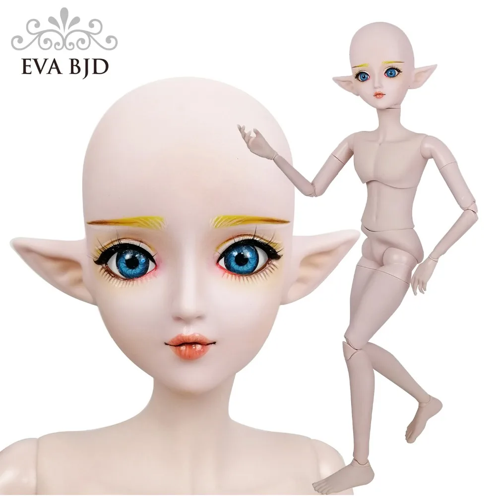 EVA BJD DA118 ручной Макияж дух демон мальчик мужчина голый обнаженный 1/3 BJD Кукла SD куклы 60 см 2" 19 шарнирные куклы DIY кукла игрушка подарок