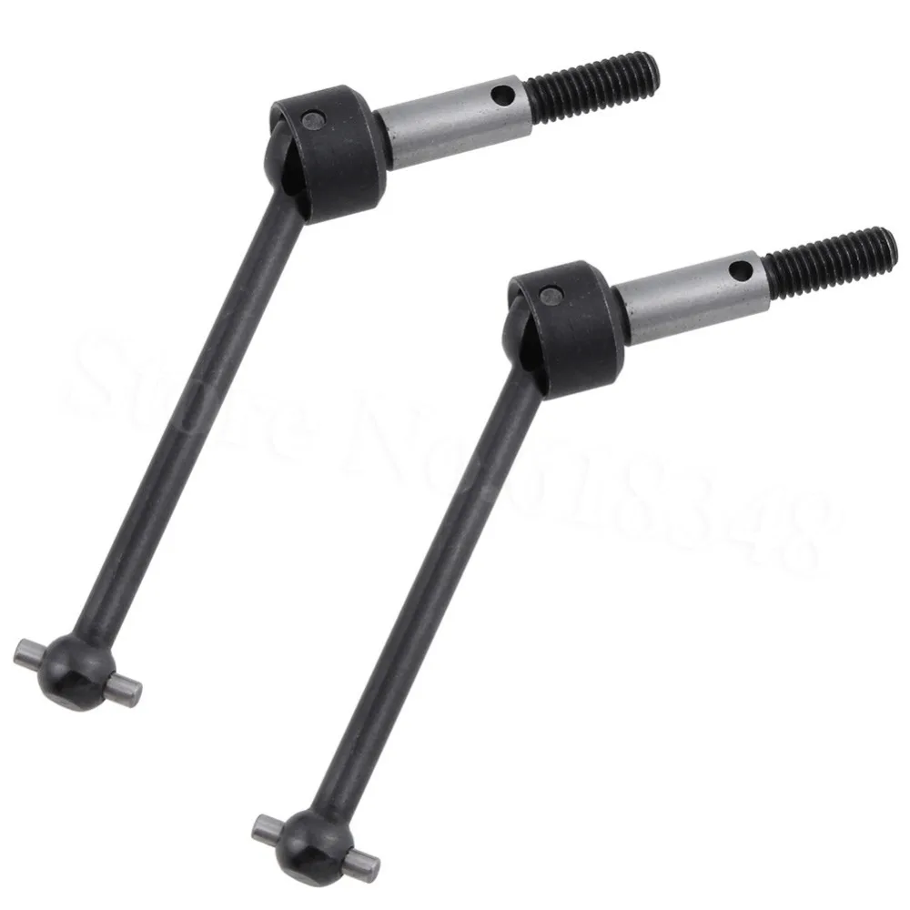 2pcs Universal Steel Drive Shaft CVD Wide Angle 44MM For 3Racing Sakura
