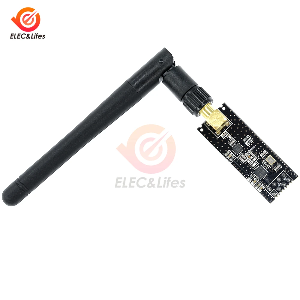 2 4G NRF24L01 + PA LNA беспроводной модуль трансивера SMA антенна 1100 м микроконтроллера