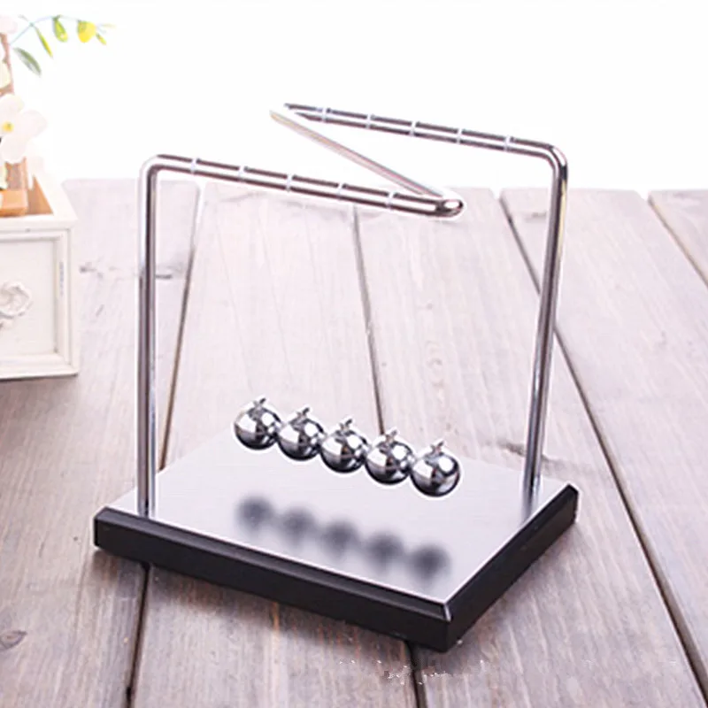 N type stainless steel metal Newton pendulum ball / billiard bumper