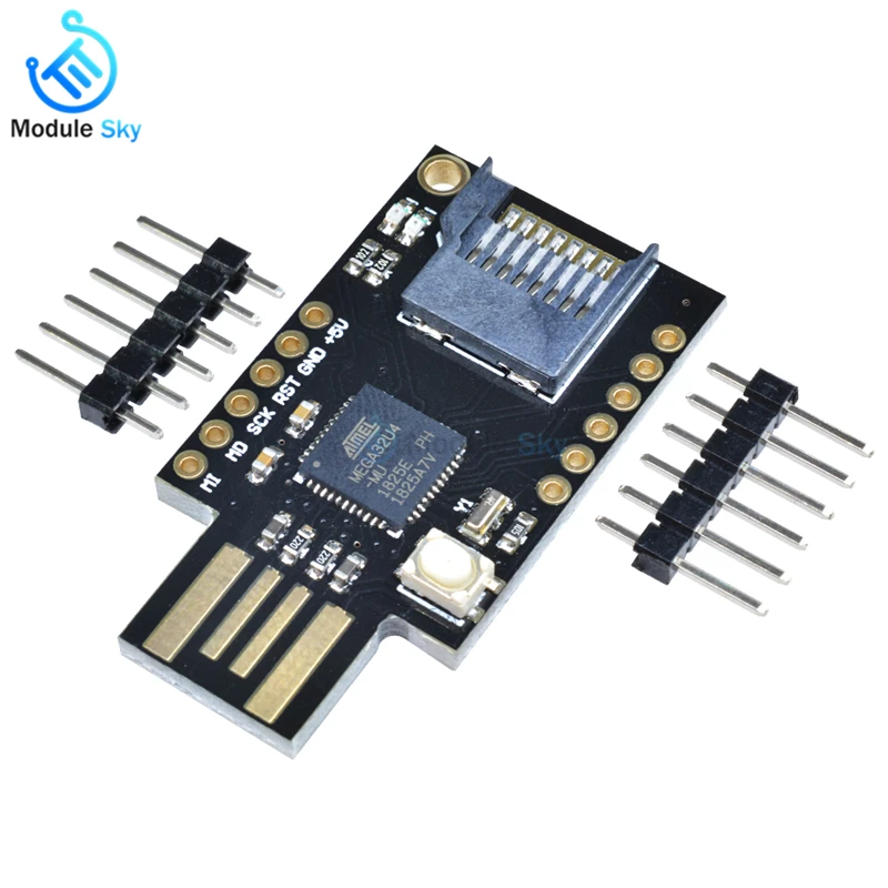 

ATMEGA32U4 BadUSB virtual keyboard keypad module TF Micro SD Card slot Module Driver Board For Arduino