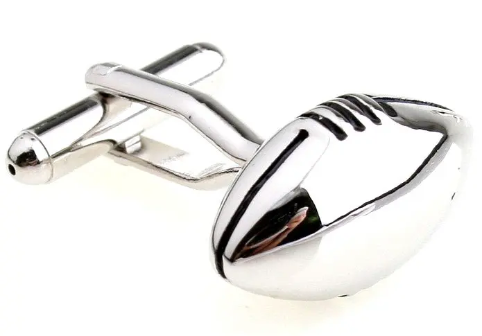 

Free shipping metal cuff links soccer design factory supply anti-oxidation cufflinks