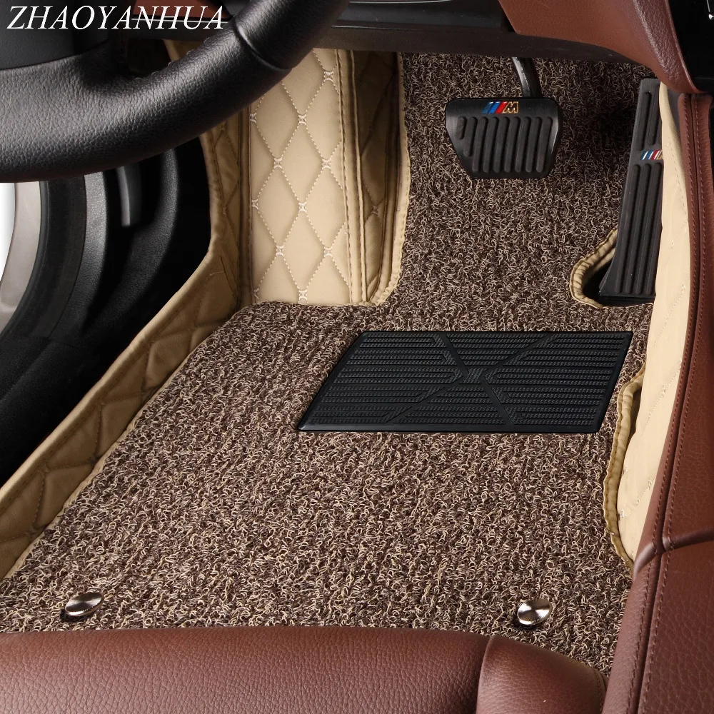 ZHAOYANHUA car floor mats special for Infiniti Q50 G25 G35 G35X G37