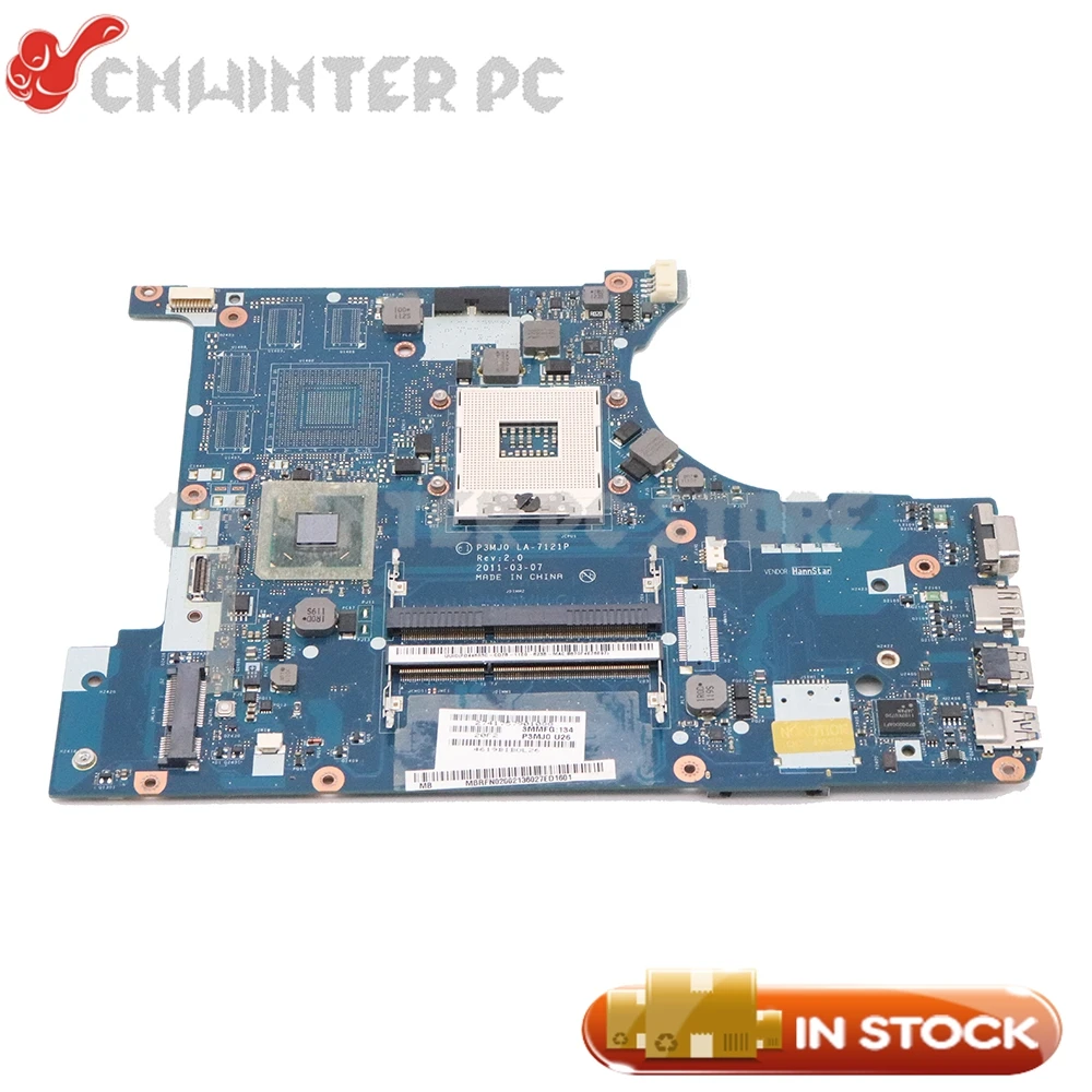 Материнская плата NOKOTION для ноутбука Acer aspire 3830 3830TG MBRFN02002 MB.RFN02.002 P3MJ0 LA-7121P HM65 DDR3 |
