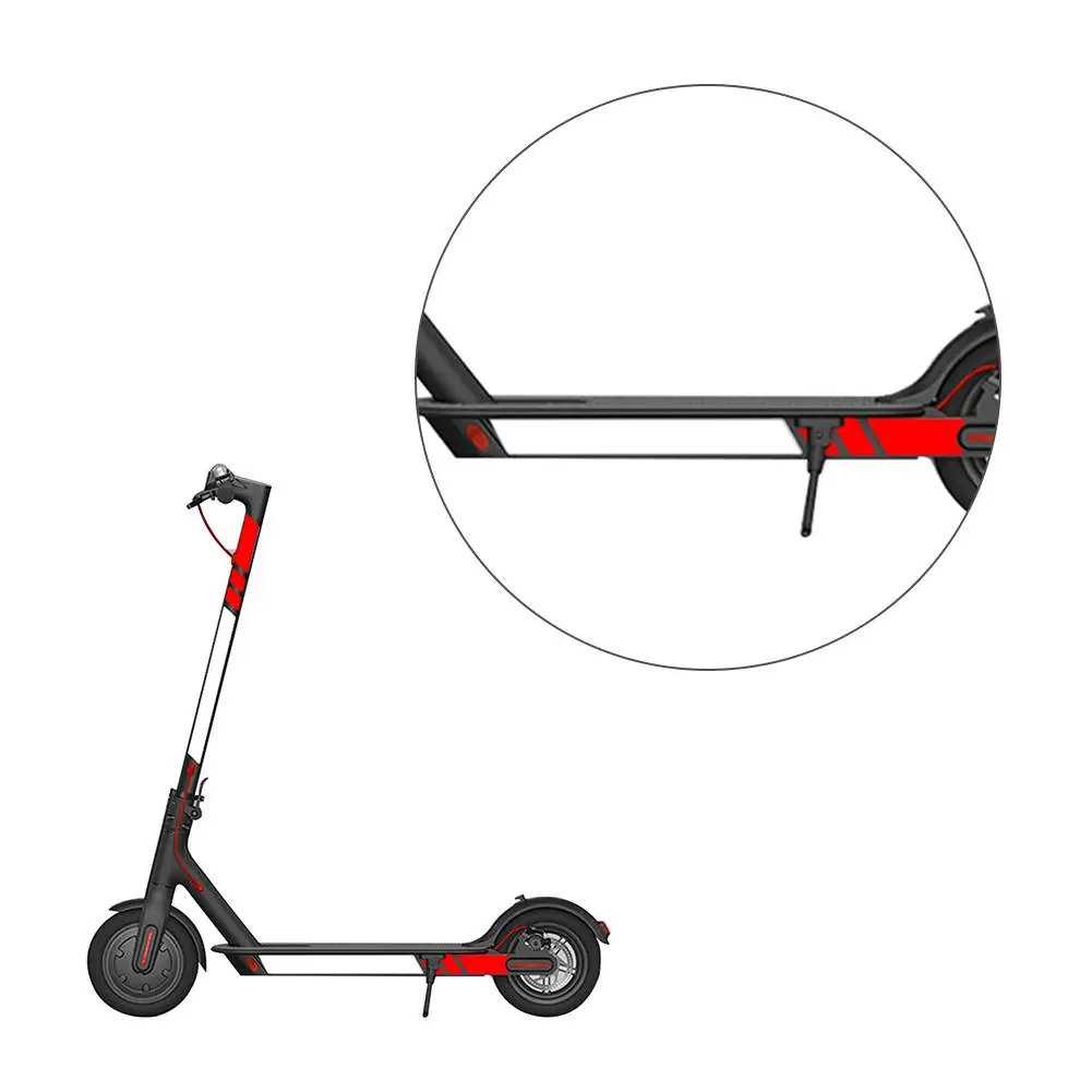 

New 2019 For Xiaomi M365 Scooter Reflective Sticker Reflect Light Tags Paster Decals Night Safety Warning Strip m365 sticker