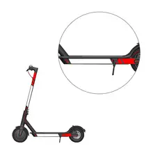 New 2019 For Xiaomi M365 Scooter Reflective Sticker Reflect Light Tags Paster Decals Night Safety Warning Strip m365 sticker