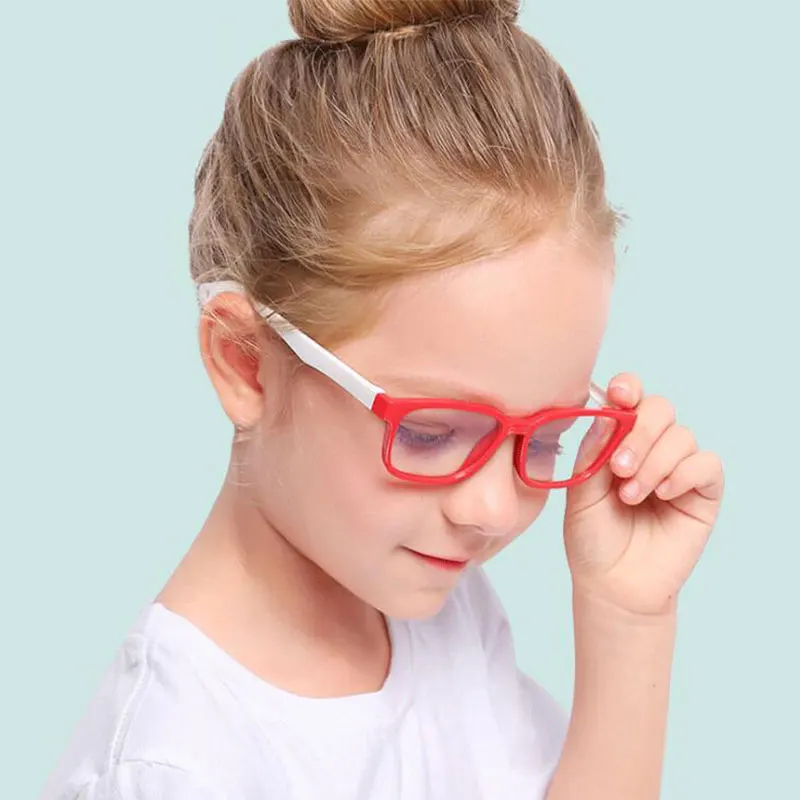 BOYSEEN дети гибкие очки рамки дети рамки девушки близорукость оптическая Amblyopia анти-синий светильник оптические очки F008