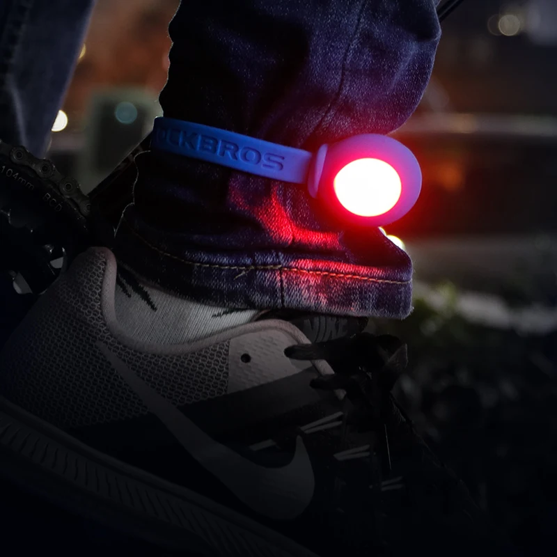 Flash Deal ROCKBROS MTB Road Bicycle Warning Tail Light LED Flash Ultralight Rainproof Clip Spirituality Portable Award Bike Accessories 4