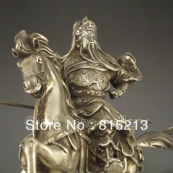 

wang 00034 Chinese Bronze Statue - General Guangong