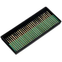 THK – fraises rotatives diamantées revêtues de titane, 30 pièces, outils rotatifs, broyeur pour bijoux, roche de verre