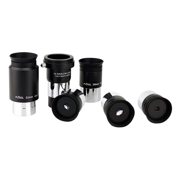 LAIDA 1.25 Plossl Eyepieces Kit 6.3mm 10mm 12.5mm 20mm 32mm (6)