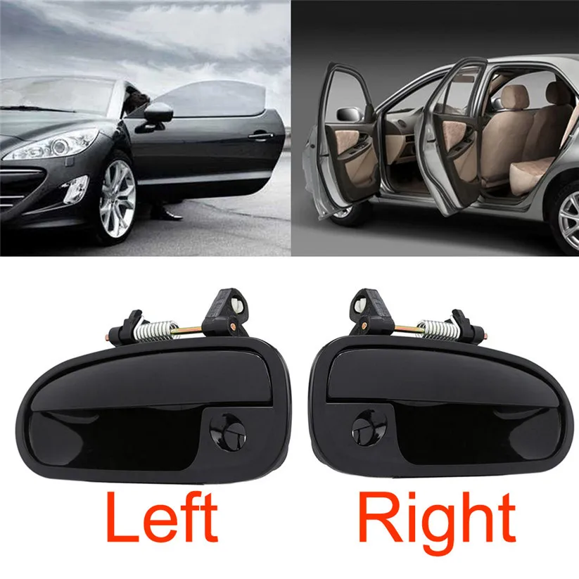 

CARPRIE Exterior Door Handles Left/Right Black Front Outside Exterior Door Handle For Honda Civic dd526 dropship