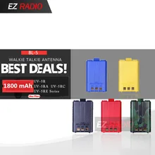 BaoFeng 1800 мА/ч, литий-ионный аккумулятор Батарея BL-5 подходит для BaoFeng UV-5R UV-5RA UV-5RC UV-5RE DC 7,4 V Батарея аксессуары BaoFeng