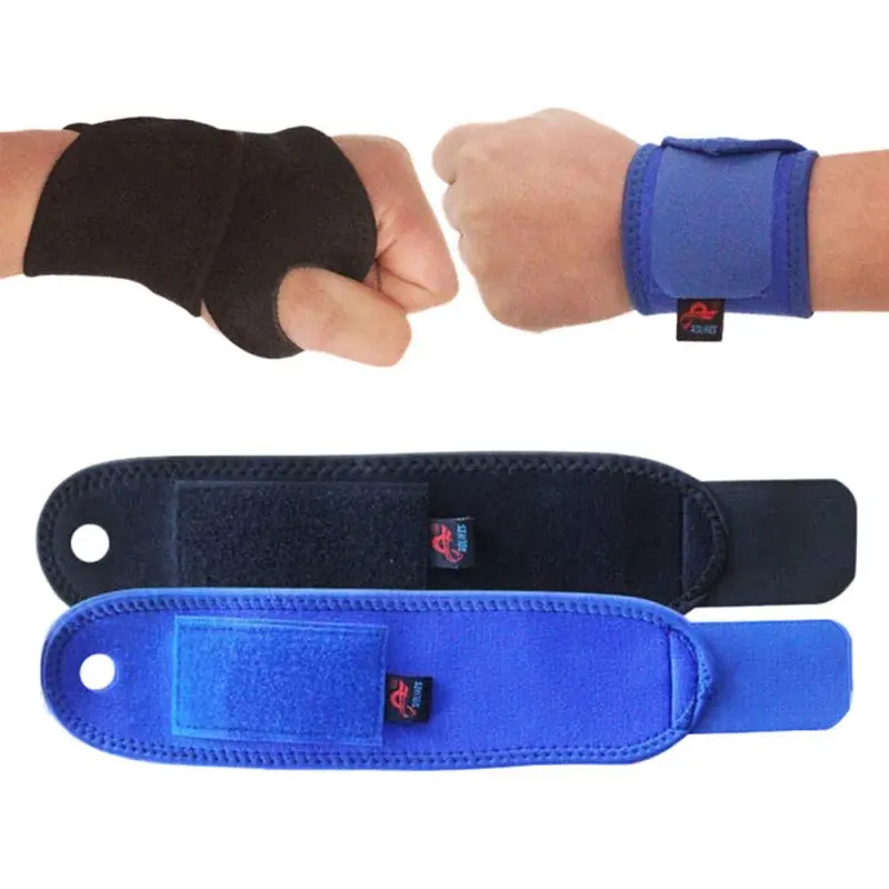 

1 pcs Austrian Outdoor Sports Wrist Guard Palm for Health Adjustable Wristbands Bandage Sport Safety Elbow Knee Pads