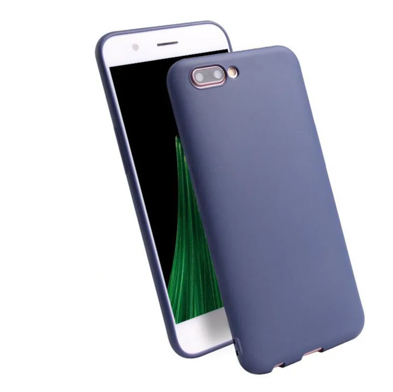 2017 Новый чехол для OnePlus 5 One Plus Five A5000 Силиконовый ТПУ Матовый однотонный черный