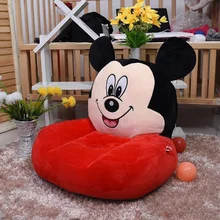 Baby Seats Sofa Baby Cartoon Red Animal Children Chair Baby Kids Toys Sofas With Diy Sewing Cotton Fillers Filling Material