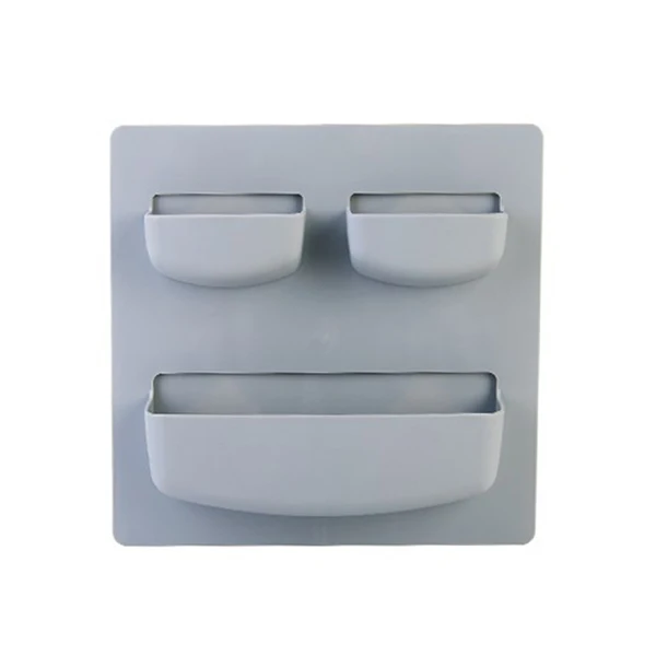 

Multifunctional Plastic Storage Box Kitchenware Wall-Mounted Storage Container HG99