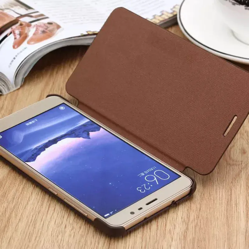 Флип чехол для Xiaomi Redmi Note 3 5 дюймов флип кожаный задняя крышка телефона s Pro|phone case for