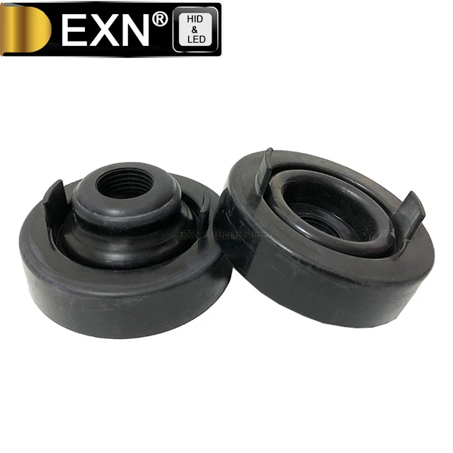 2Pcs/Pair 70mm Dust Cover Car Headlamp Retrofitting Soft Rubber