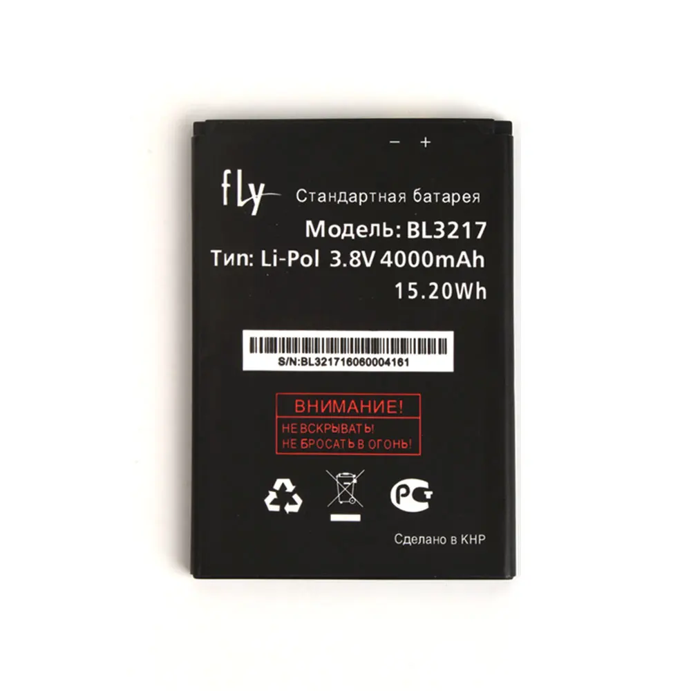 

Fly BL3217 Battery 4000mAh Power Bank Bateria Original Replacement For Fly BL3217 MobilePhone Accessories