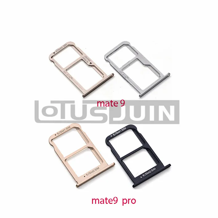 

1pcs new Nano SIM/ Micro SIM Card Tray Holder Micro SD Card Slot Holder Adapter for Huawei Asend Mate 9/mate9 pro