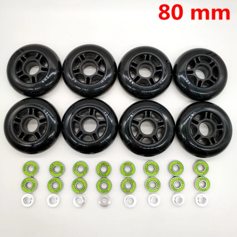

free shipping roller wheel children skate wheel 76*24 mm 80*24 mm 8 pcs / lot