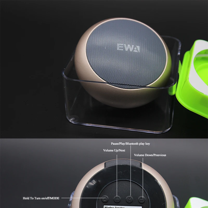 EWA A110 Bluetooth динамик s Wiht Hands Free Звонки стерео портативный динамик тяжелый бас беспроводной Bluetooth динамик для телефона