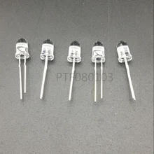 100 шт. 5 мм ИК светодиодный 850nm прозрачные линзы инфракрасный диод 20mA Прозрачный 5 мм через отверстие светильник светодиод 850 нм светодиодный светильник