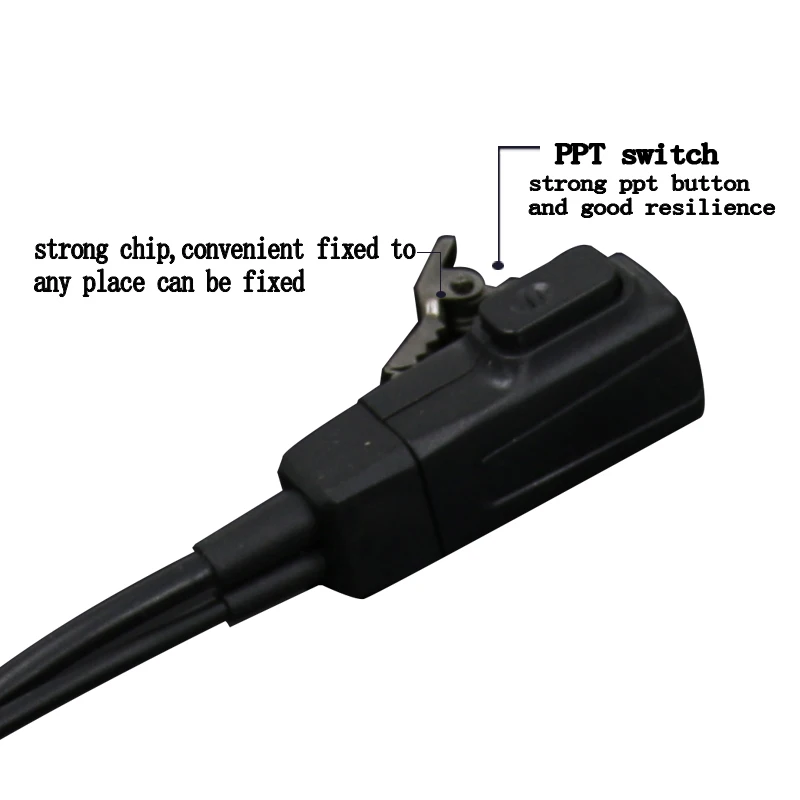 Xierde воздушная акустика трубка Шум не допустить наушники для гарнитура Motorola радио GP328 GP338 GP380 PTX760 HT750 с микрофоном PPT