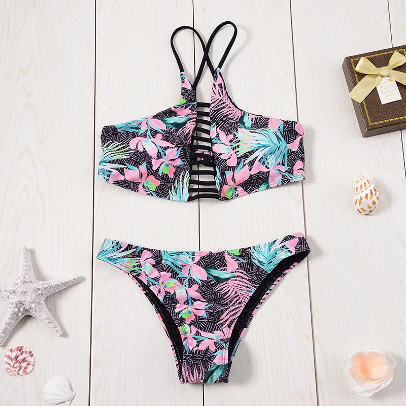 2018new синий сексуальное бикини Tie Dye купальники женские 2017 Мягкий Купальники