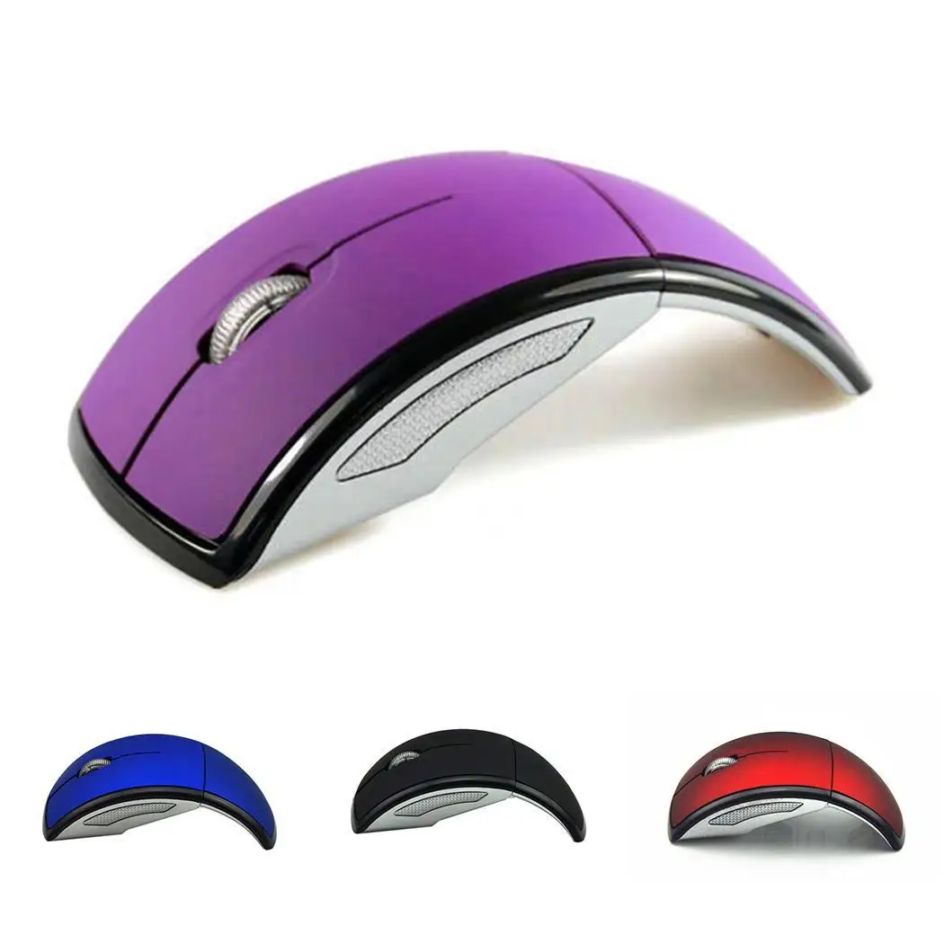 

1200 DPI USB Optical Wireless Computer Mouse Folding 2.4G Receiver Super Slim Mouse For PC Laptop Mouse Ergonomic Mice