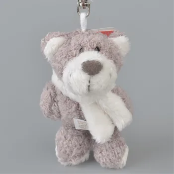 

5 Pcs Scarf Bear Fashion Backpack Pendant, Automobile Key Ring, Birthday Present, Activity Gift Free Shipping