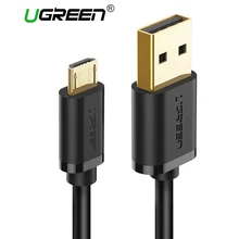 Ugreen кабель micro usb 3 m 2 m 1 m 5v2a зарядное устройство usb кабель для передачи данных для samsung htc huawei мобильный телефон кабели для android телефоны