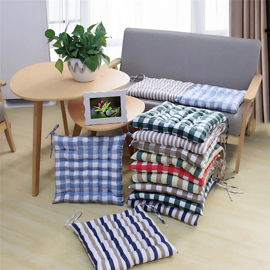 

Seat Cushion Outdoor Garden Patio Home Kitchen Office Sofa Chair Seat Soft Cushion Pad Decorations For Home 40*40cm Oct#2
