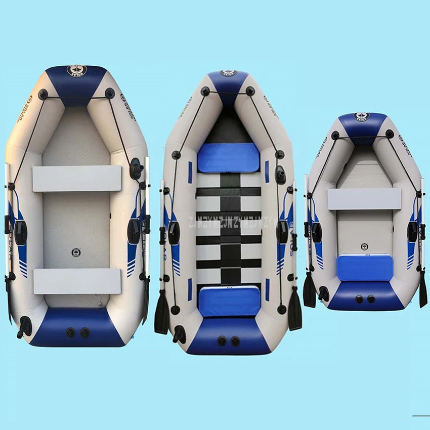 0,7 мм ПВХ надувная лодка рыболовная гребная лодка для дрифтинга Sufing с алюминиевыми веслами и воздушным насосом 2-3/3-4/4-5 человек