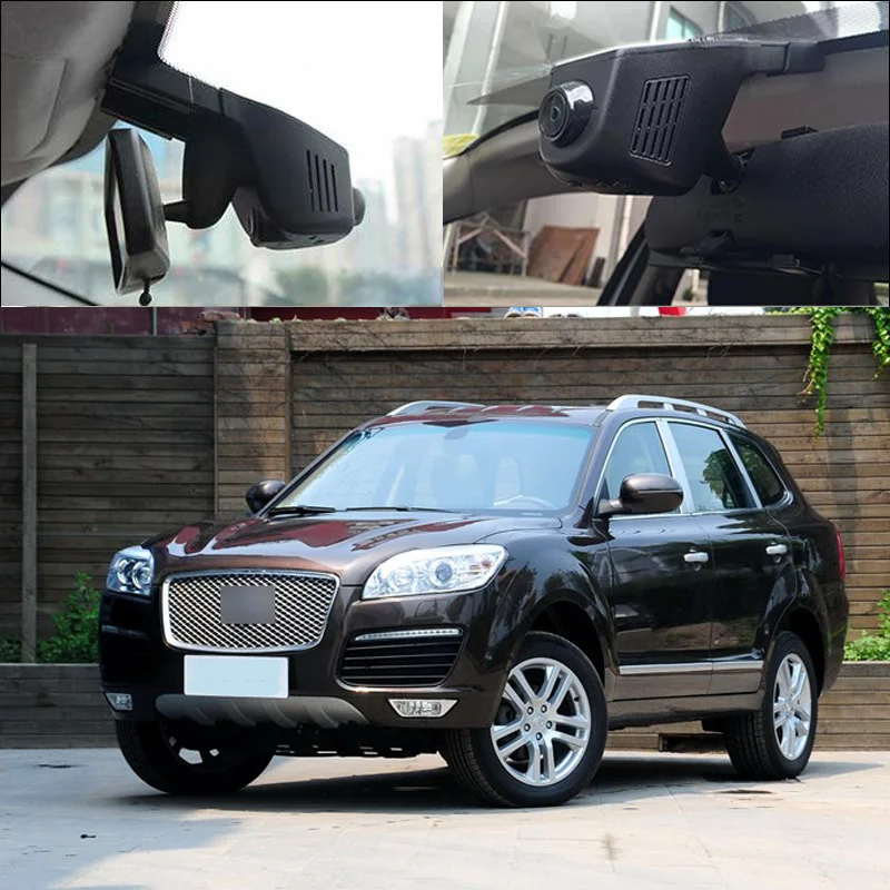 

For HAWTAI Boliger APP Control Car Wifi DVR Car Driving Recorder Hidden installation Novatek 96658 Sony IMX322 Car Black Box
