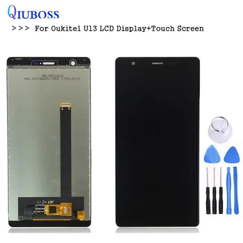 

For Oukitel U13 LCD Display+Touch Screen 100% new LCD Digitizer Glass Panel Replacement