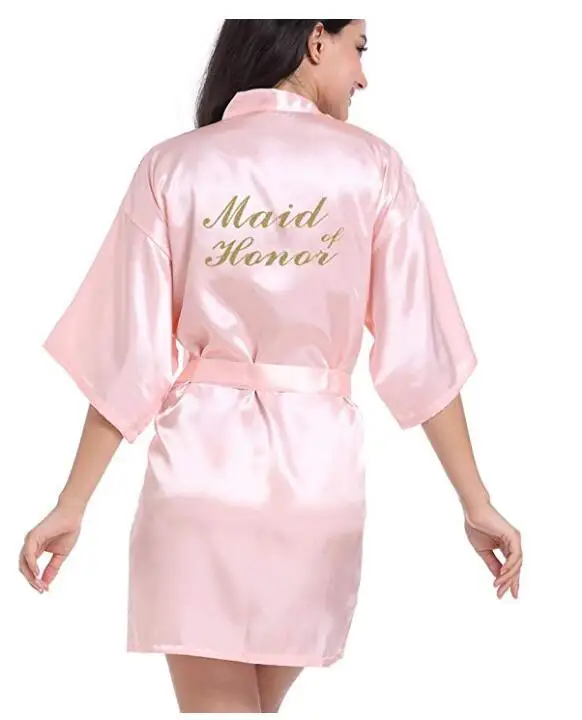 Damigella d'onore rosa