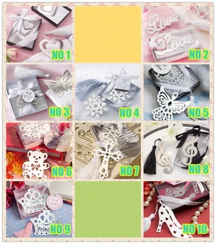 

Romantic wedding favors and gifts metal bookmark for wedding party favors 100 pcs lot