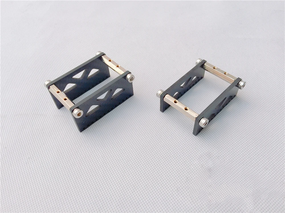 

1PC Carbon Fiber Servo Mount Standard/Short Steering Bracket Seat Support Holder Base for RC Boat / CAT Models Spare Parts